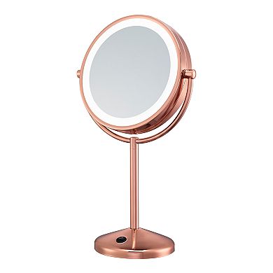 Conair Reflections LED Rose Gold Makeup Mirror