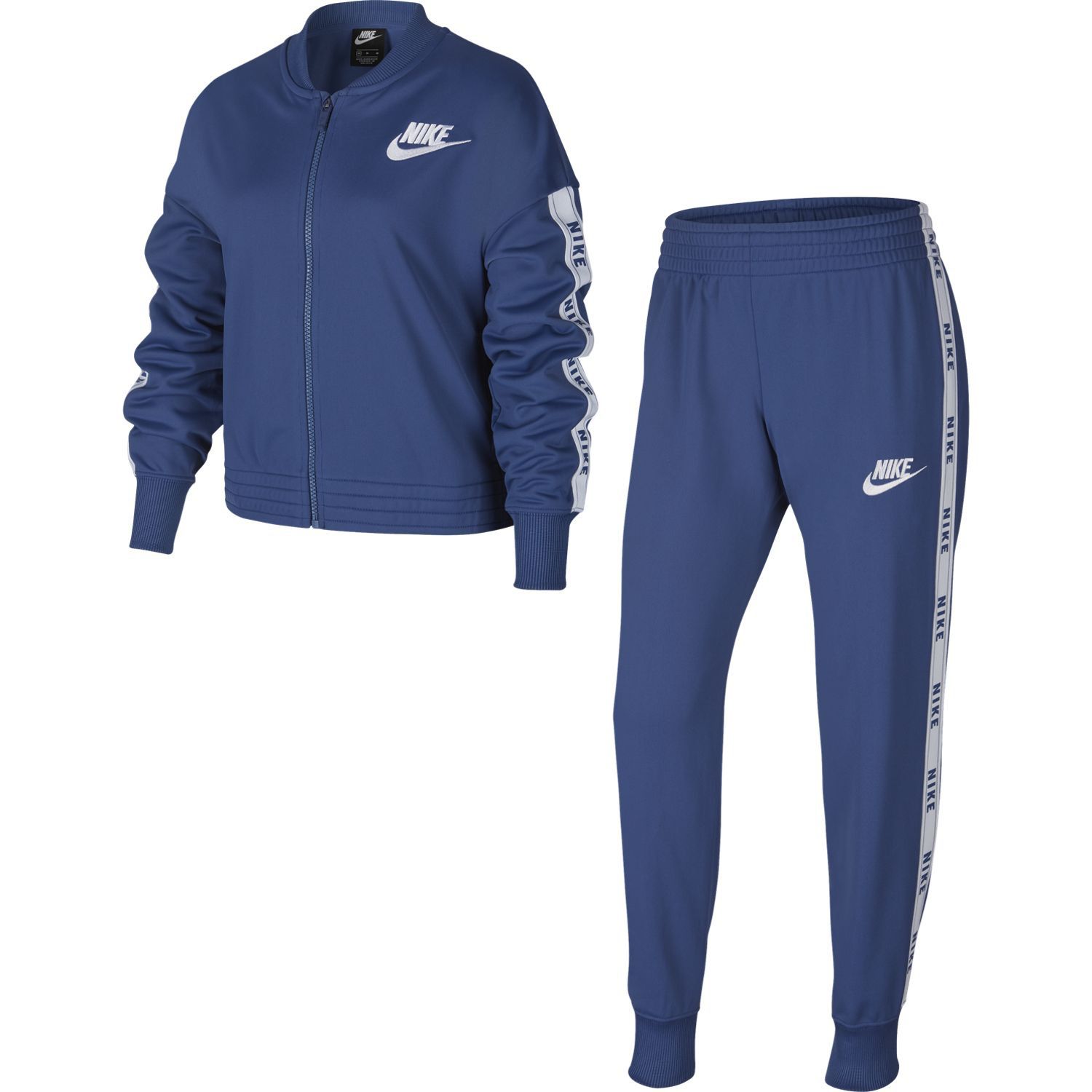 navy blue nike jogging suit