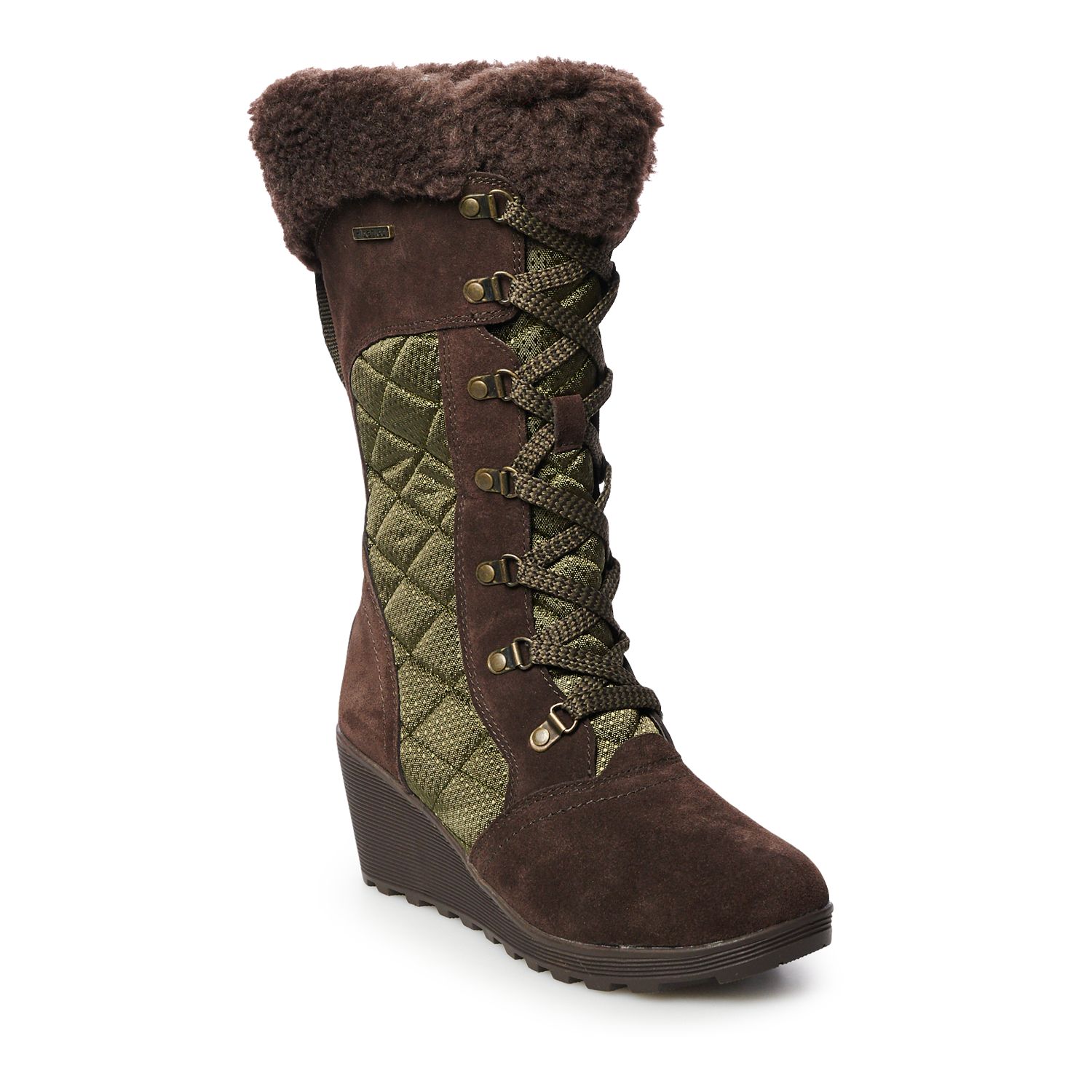 bearpaw wedge booties