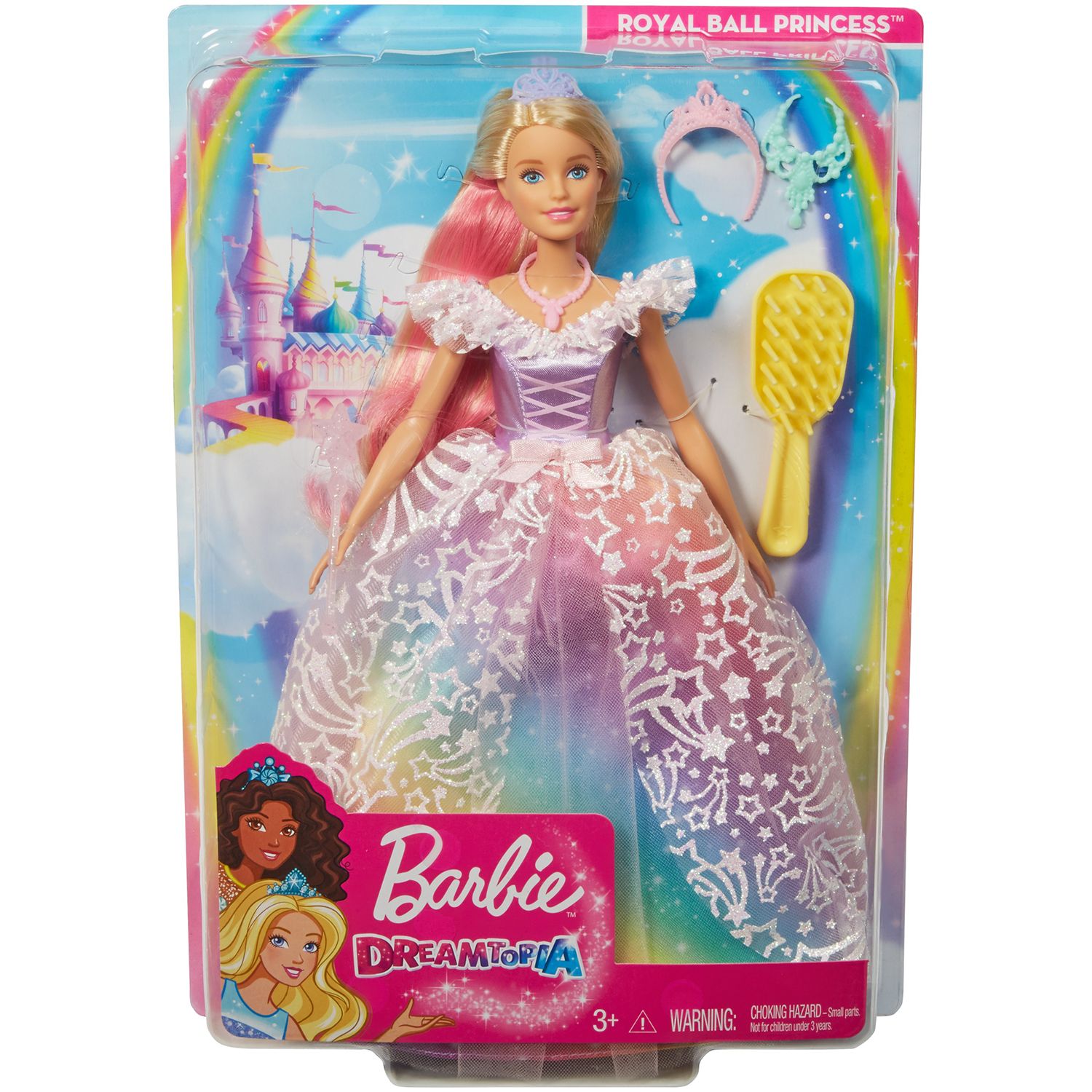 barbie princess rainbow