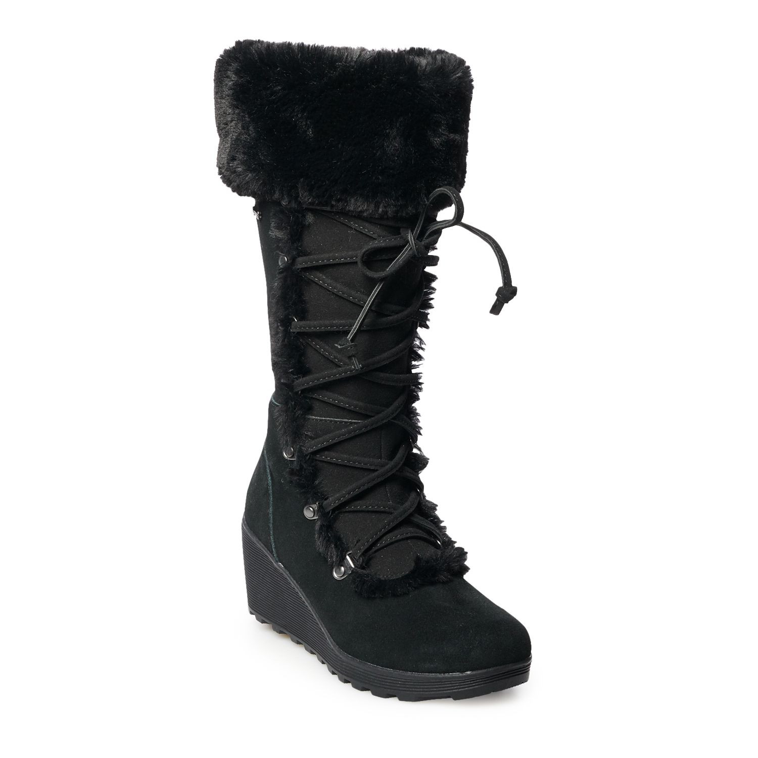 bearpaw boots with fur on outside