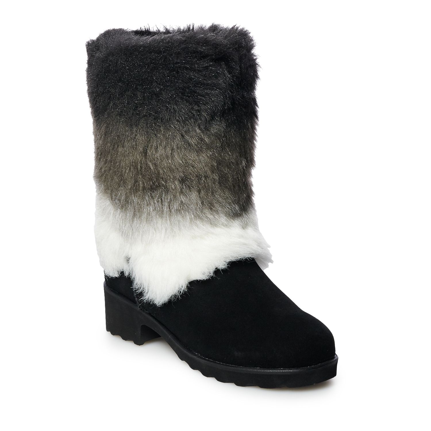 bearpaw fur boots