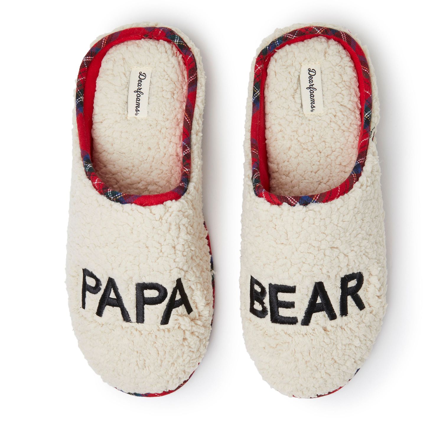 mens papa bear slippers
