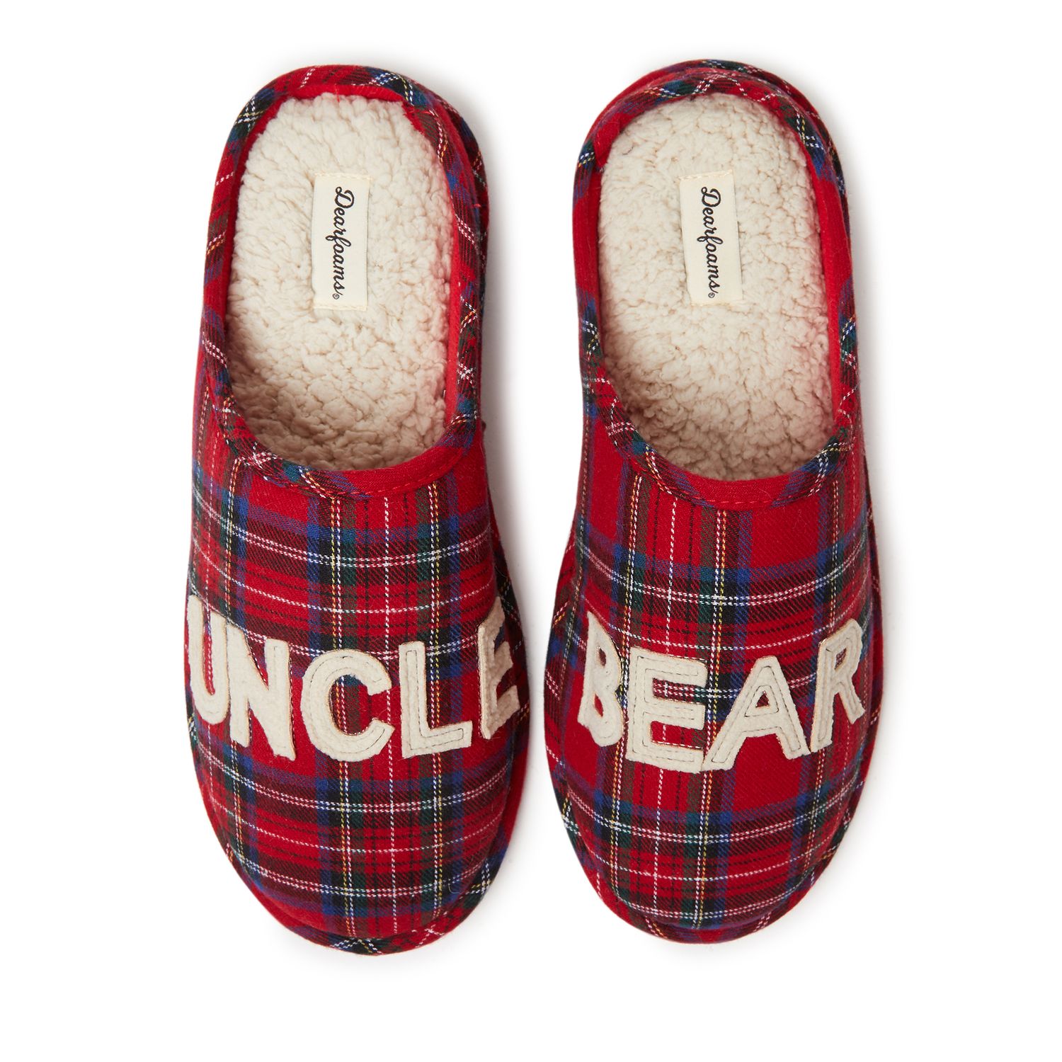 mens dearfoam clog slippers