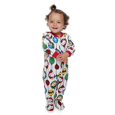 Baby Jammies For Your Families Peanuts Snoopy Footed Pajamas