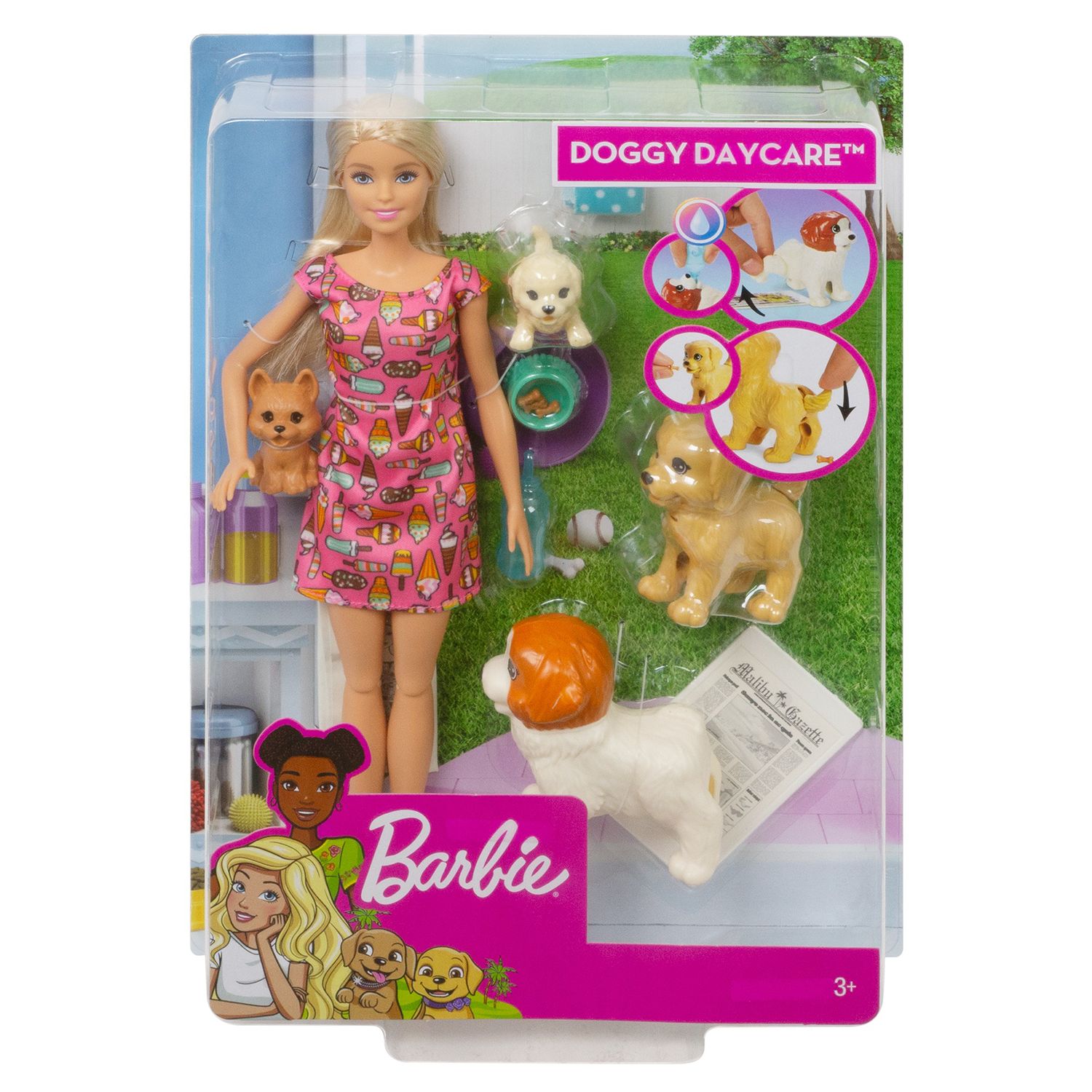 barbie and puppies
