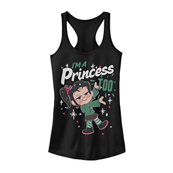 Disney's Vanellope "I'm A Princess Too" Juniors' Tank Top