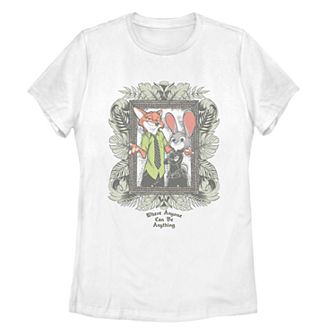 Disney's Zootopia Juniors' "Where Anyone Can Be Anything" Graphic Tee