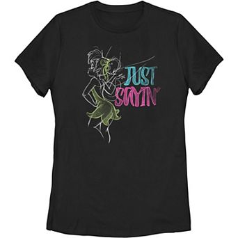 Disney's Tinkerbell Juniors' "Just Sayin'" Tee