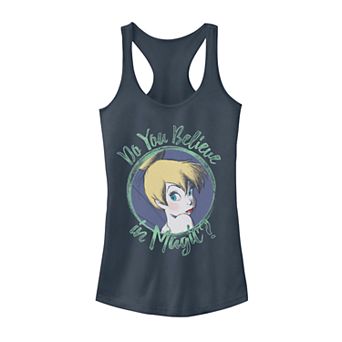 Disney's Peter Pan Tinkerbell Juniors' "Do You Believe in Magic?" Tank Top