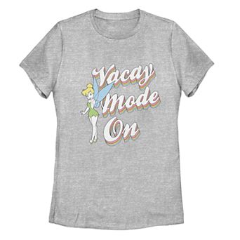 Disney's Peter Pan Tinkerbell Juniors' "Vacay Mode On" Tee