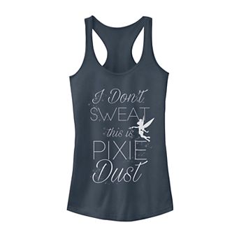 Disney's Tinkerbell Juniors' Sweat Pixie Dust Tank Top