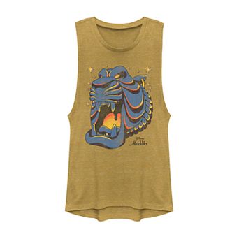Juniors' Disney's Aladdin Cave of Wonders Graphic Muscle Tank Top
