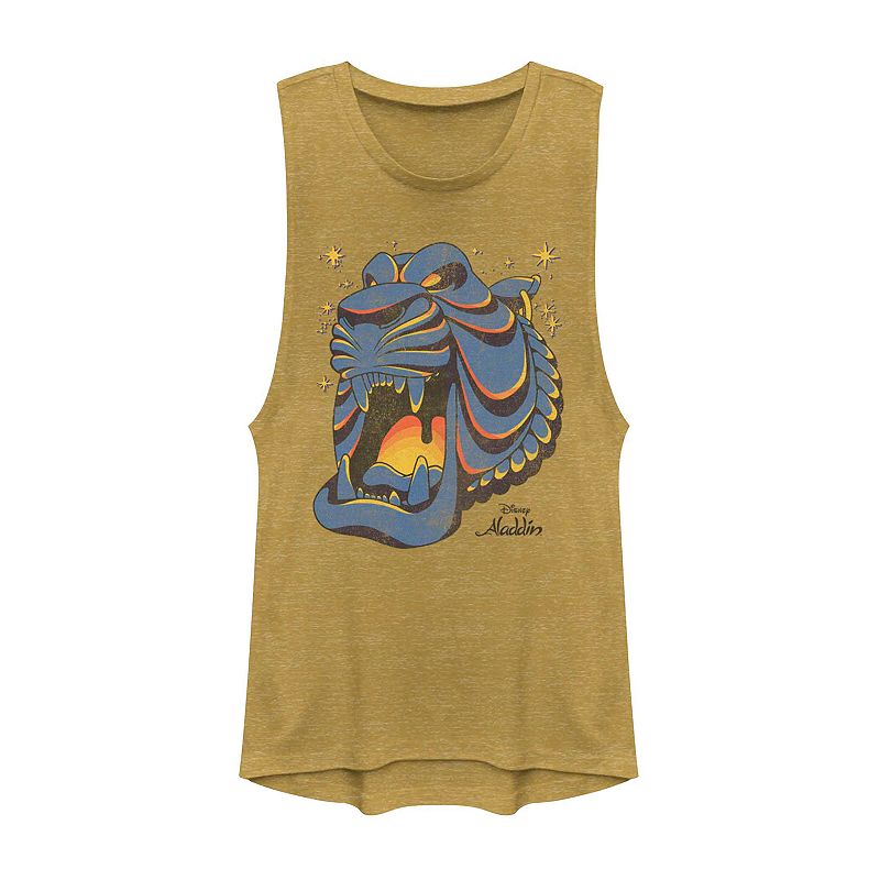 Juniors' Disney's Aladdin Cave of Wonders Graphic Muscle Tank Top, Girl's,