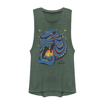 Juniors' Disney's Aladdin Cave of Wonders Graphic Muscle Tank Top
