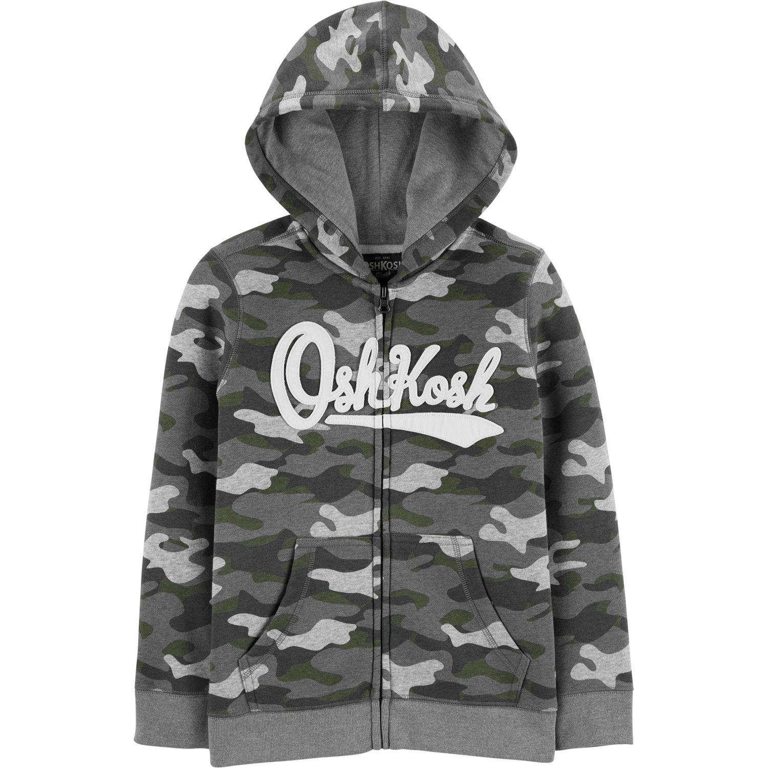 oshkosh logo hoodie