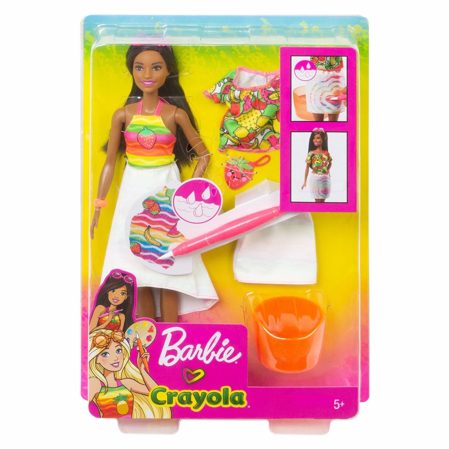 crayola barbie set