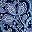 Blue Complex Floral