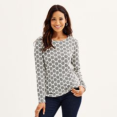 Womens Yellow Crewneck Tops & Tees - Tops, Clothing | Kohl's