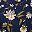 Navy Nice Flowers
