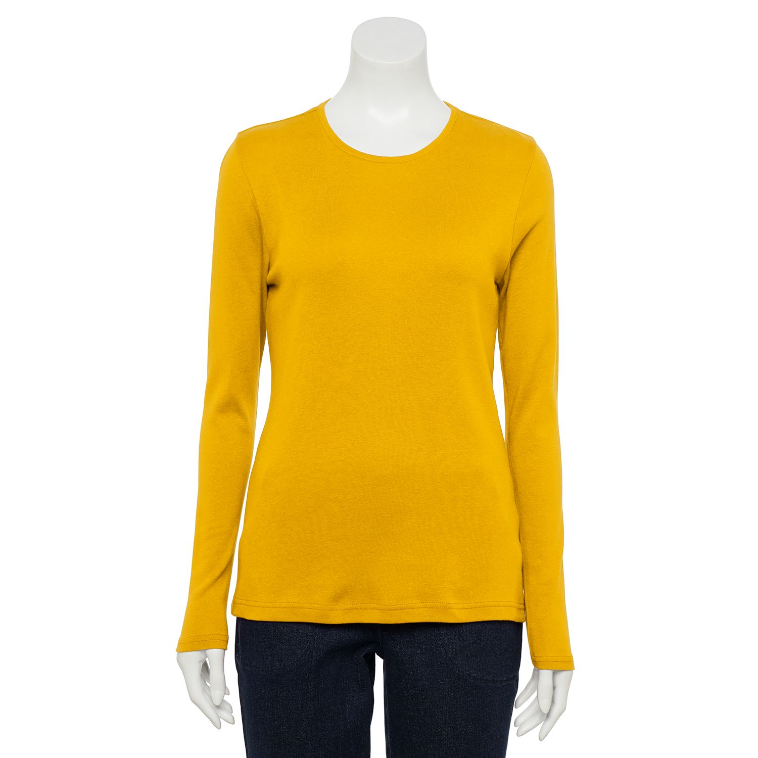 kohls yellow tops