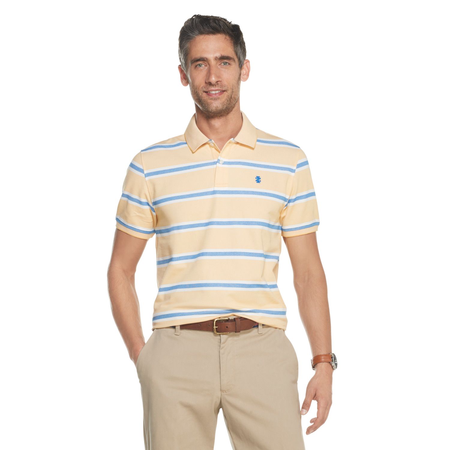 izod striped polo shirts