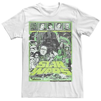Men's Star Wars New Hope Neon Poster Tee