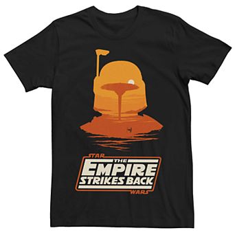 Men's Star Wars Empire Strikes Back Boba Fett Logo Tee