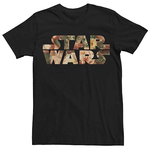 Men's Star Wars Floral Logo Tee