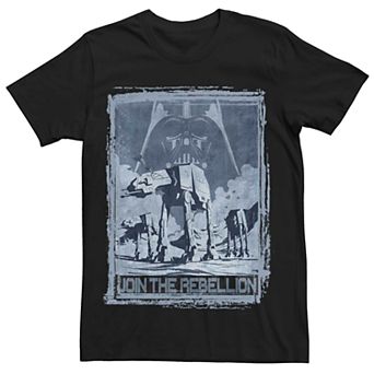 Men's Star Wars Join The Rebellion Vintage Poster Tee