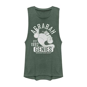 Juniors' Disney's Aladdin "Agrabah Genies" Team Graphic Muscle Tank Top