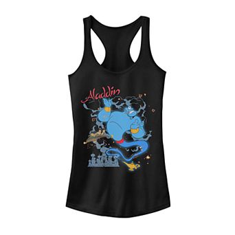 Juniors' Disney's Aladdin Genie Graphic Tank Top