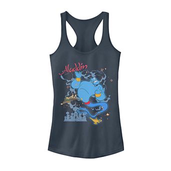 Juniors' Disney's Aladdin Genie Graphic Tank Top