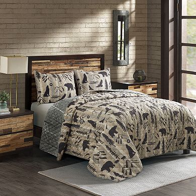 Donna Sharp Forest Weave Quilt Set