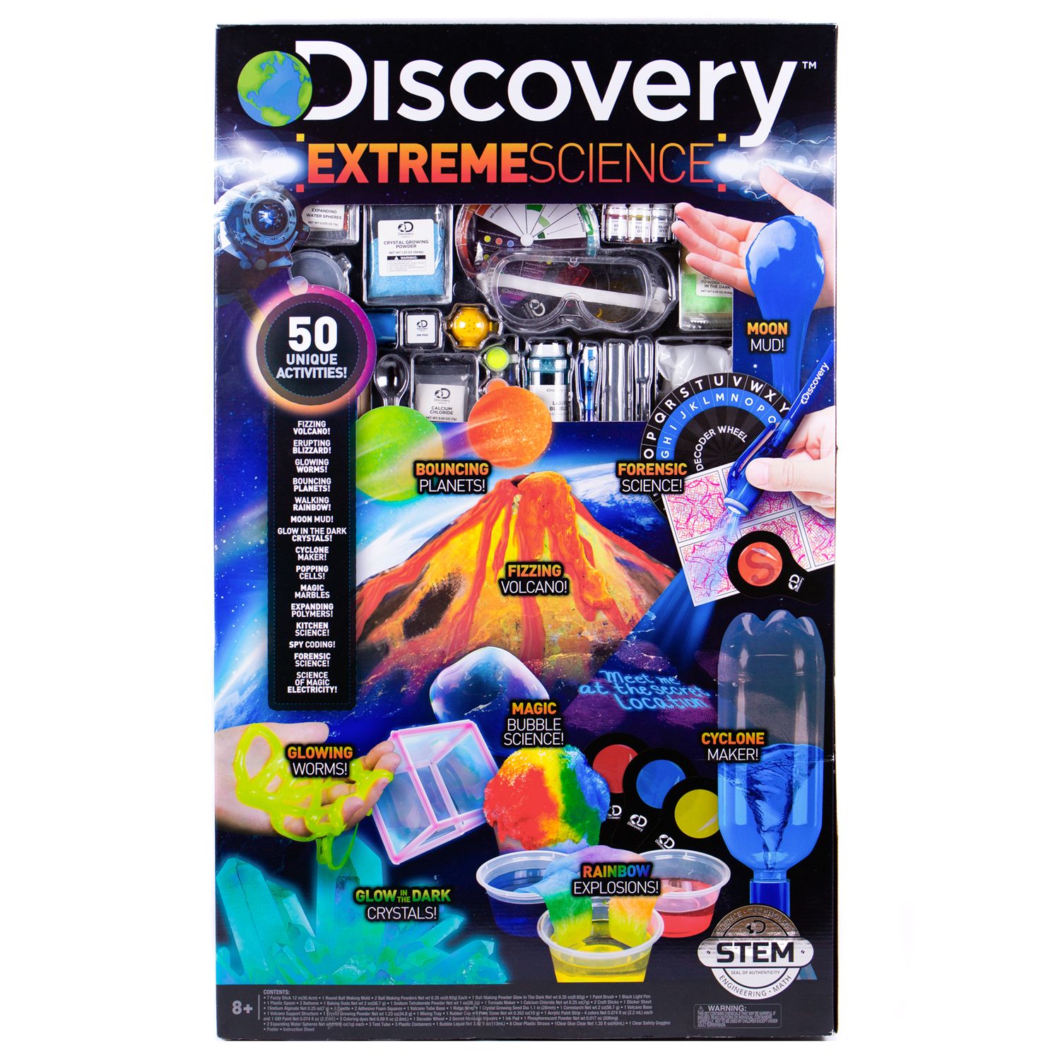 Discovery Extreme Science Kit with 50 