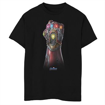 Boys 8-20 Marvel Avengers Endgame Iron Man Infinity Gauntlet Graphic Tee