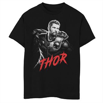 Boys 8-20 Marvel Avengers Endgame Thor Portrait Graphic Tee