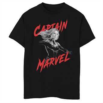 Boys 8-20 Marvel Avengers Endgame Captain Marvel Portrait Graphic Tee