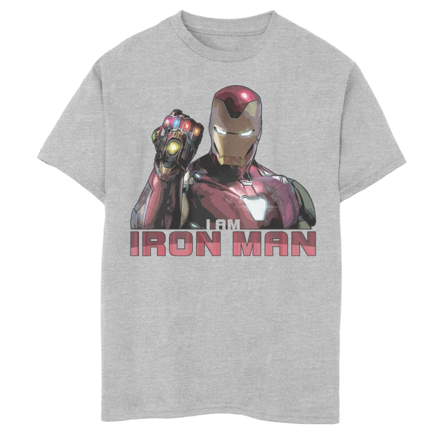 iron man gauntlet t shirt