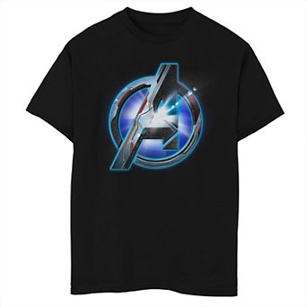Boys 8-20 Marvel Avengers Endgame Tech Logo Graphic Tee