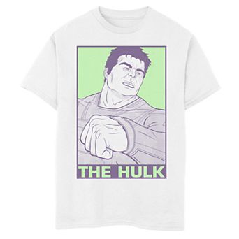 Boys 8-20 Marvel Avengers Endgame Hulk Pop Poster Graphic Tee