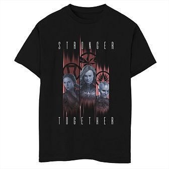 Boys 8-20 Marvel Avengers Endgame Stronger Trio Graphic Tee