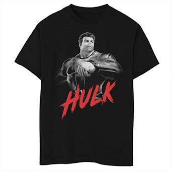 Boys 8-20 Marvel Avengers Endgame Hulk Portrait Graphic Tee
