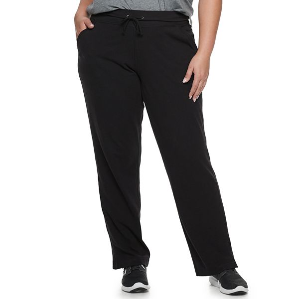 Tek Gear straight leg pull-on pants NWT womens XXL petite slate