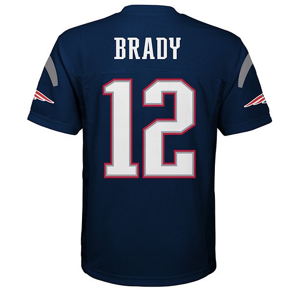 Boys 8-20 New England Patriots Tom Brady Replica Jersey