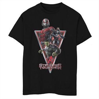 Boys 8-20 Marvel Avengers Endgame Stronger Together Group Graphic Tee