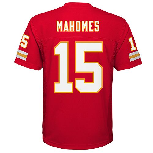 Boys 8-20 Kansas City Chiefs Patrick Mahomes Replica Jersey