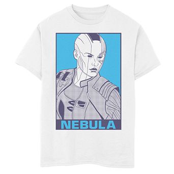 Boys 8-20 Marvel Avengers Endgame Nebula Pop Poster Graphic Tee