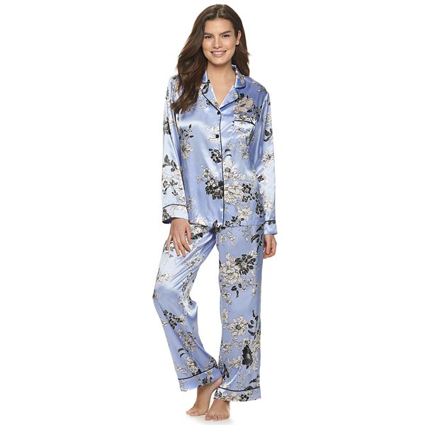 Women's Apt. 9® Floral Print 2 Piece Pajama Set