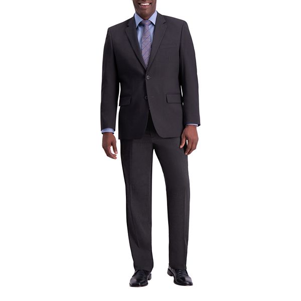 Haggar Men's J.m. Haggar Premium 4-way Stretch Slim Fit Suit Separate Jacket 36 X S Black